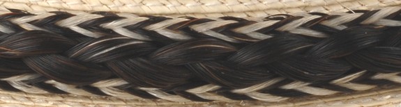 French Braid Horse Hair Hatband-Pattern 6
