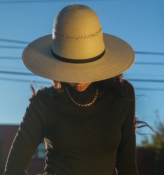 4 or 5 Inch Brim, Vented Open Crown