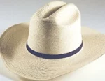 3-1/2 inch brim; Cattleman, Guat Std Palm Hat