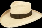 4 Brim Plantation Hat w/Bow