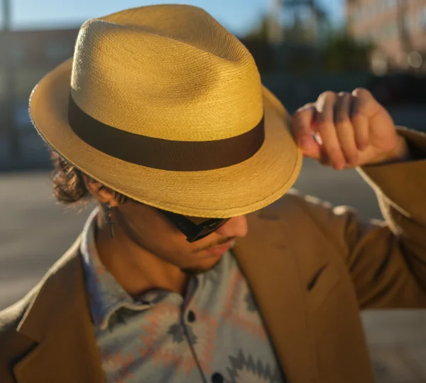 Fine Mexican Golden Palm Fedora