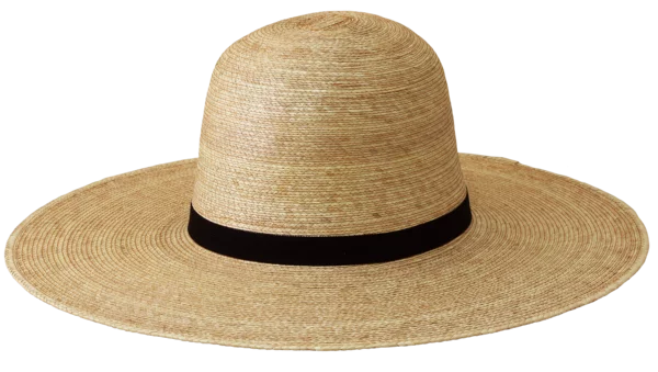 5 Inch Brim, Medium Open Crown in Oak